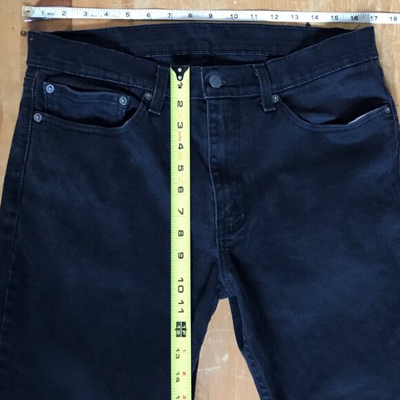 Levi’s 511 Slim Fit Jeans – W34 L34, Black - Picture 7 of 10